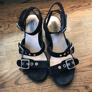 Steve Madden ankle strap sandals ROTATING